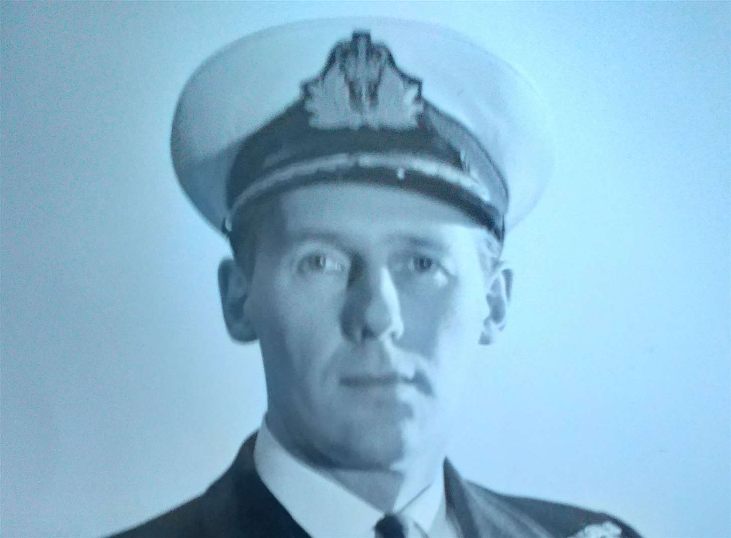 Pictured while Captain of Galatea in 1967