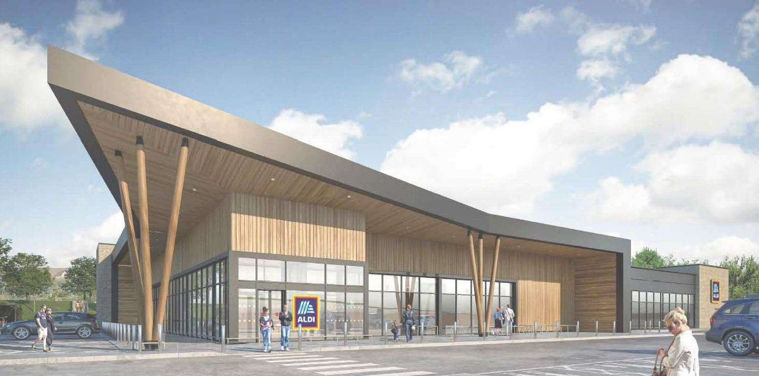 A CGI of the proposed store