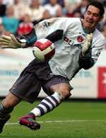 England keeper Scott Carson during his Charlton days