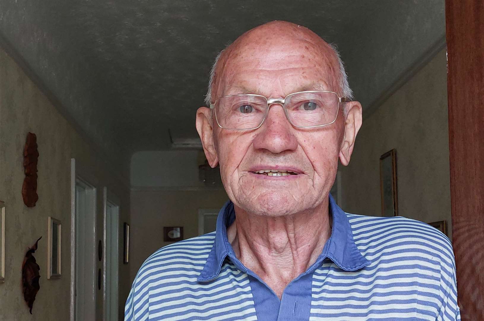 London Road resident Ray Prior says he is used to all the traffic after 40 years