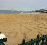 The attack is said to have happened on the sands at Margate