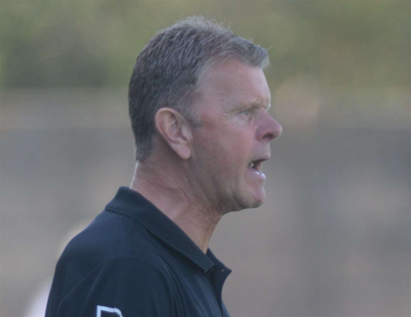 Ashford United manager Tommy Warrilow Picture: Chris Davey