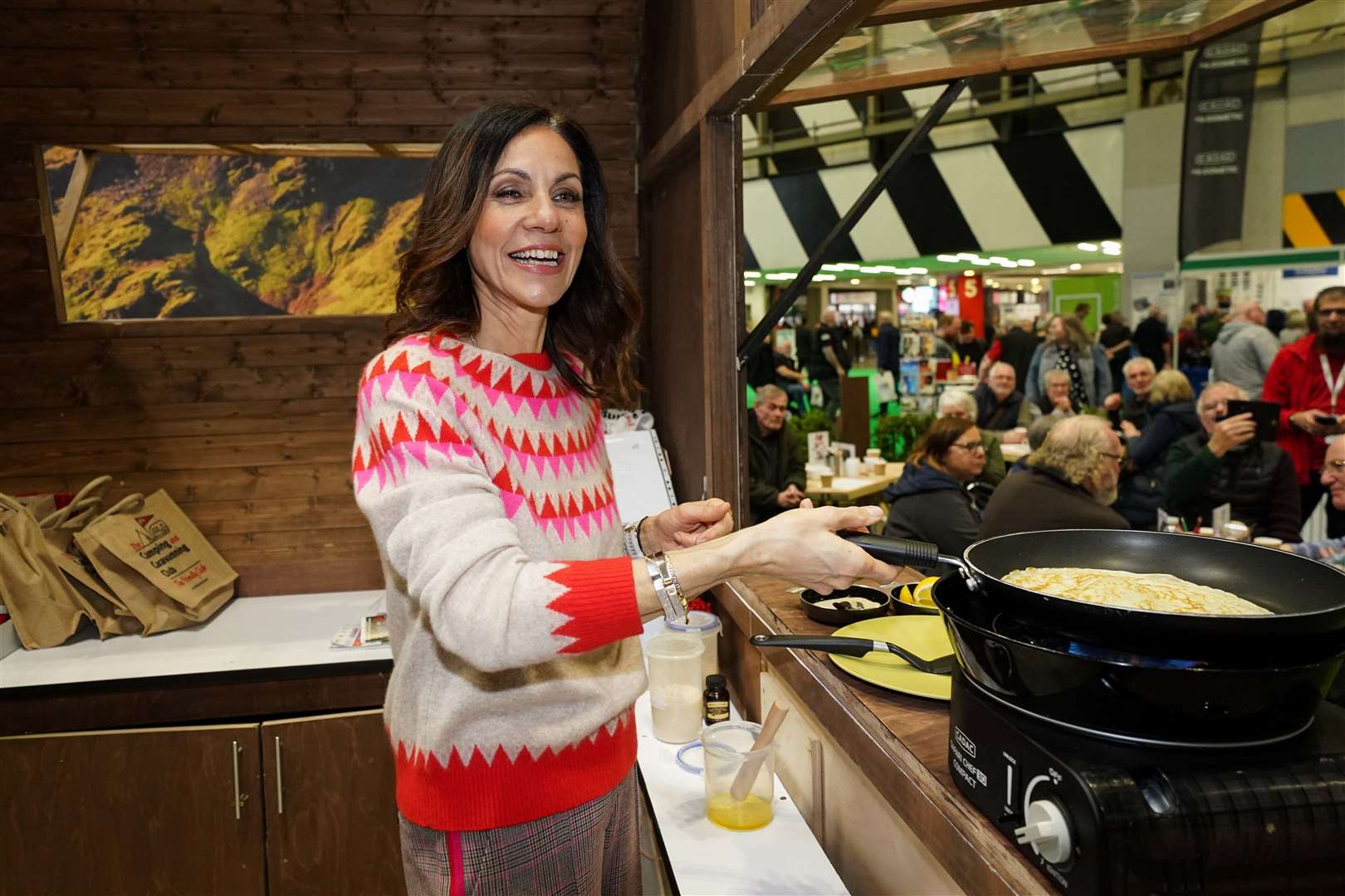 Julia Bradbury has presented BBC programmes like Countryfile and Watchdog and is also president of the Camping and Caravanning Club (Jacob King/PA)