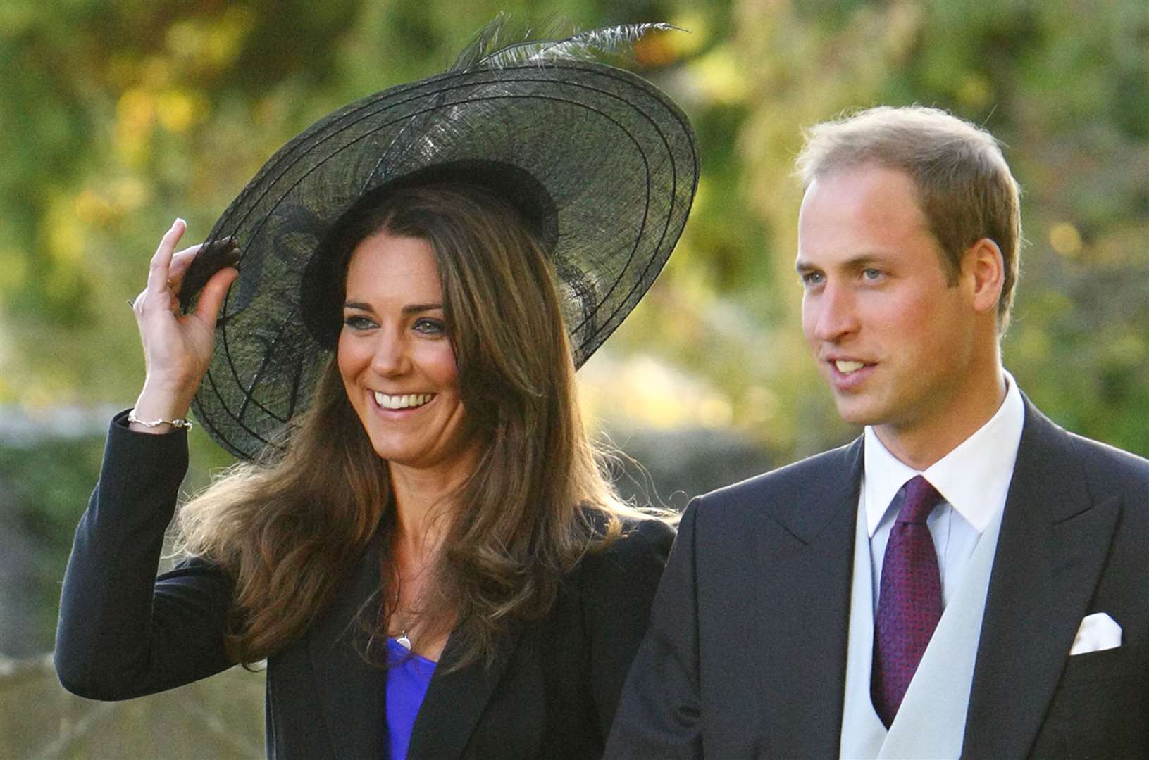 Prince William and Kate Middleton when they were secretly engaged (Chris Ison/PA)