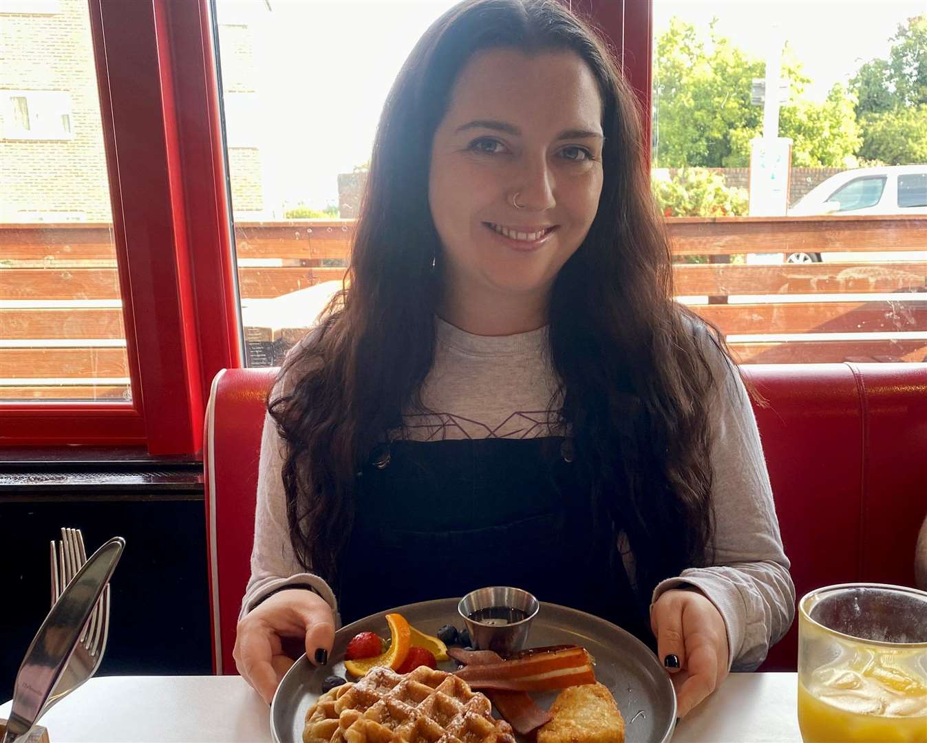 The breakfasts all looked great - I had to get a picture before tucking in