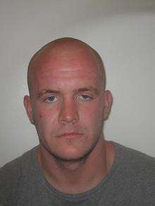 Michael McLuskey, wanted in connection with petrol station robbery at Strood.