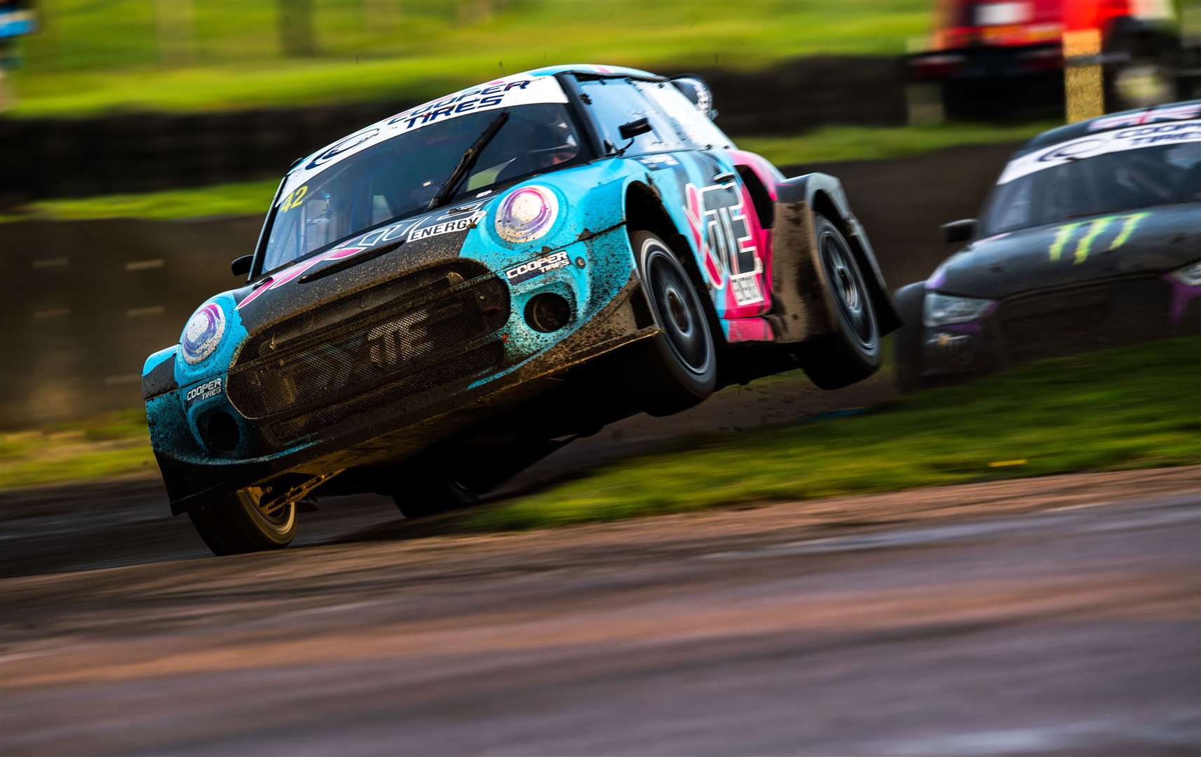 Bristol-based FIA World Rallycross Championship driver Oliver Bennett showed good pace