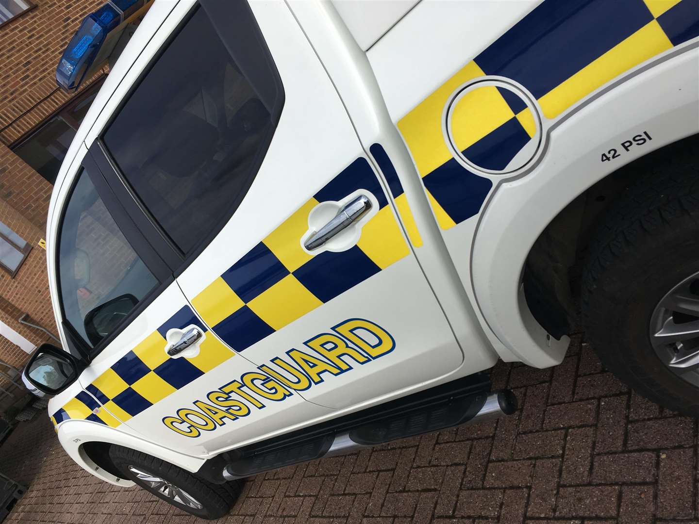 Coastguard vehicle stock picture.