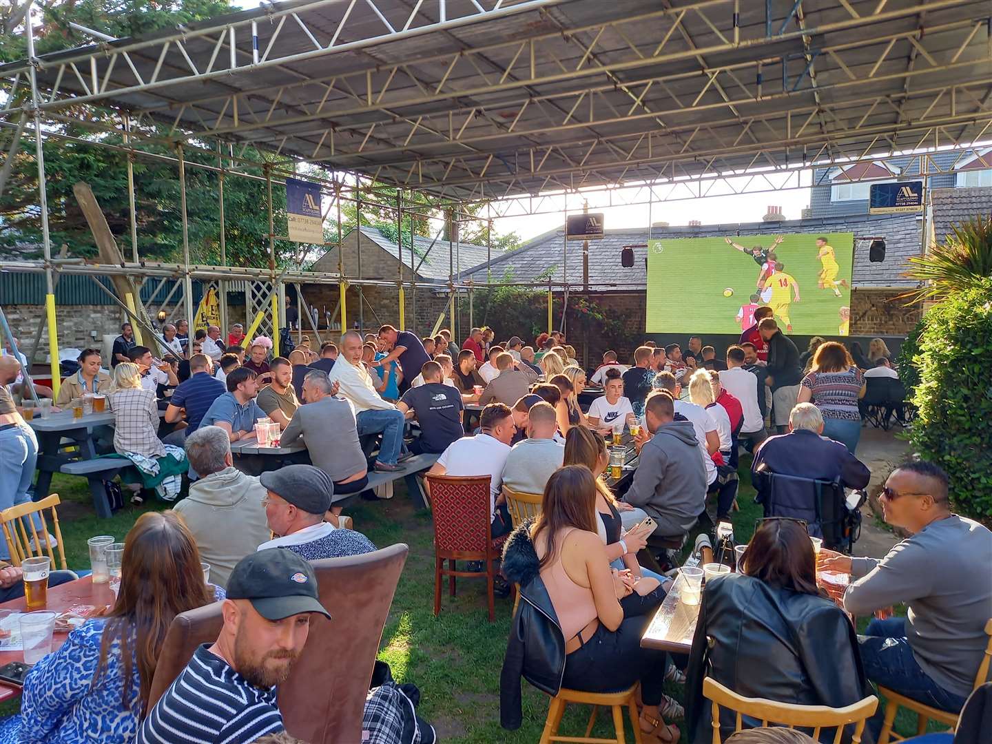 The Seaview in Birchington was popular with football fans