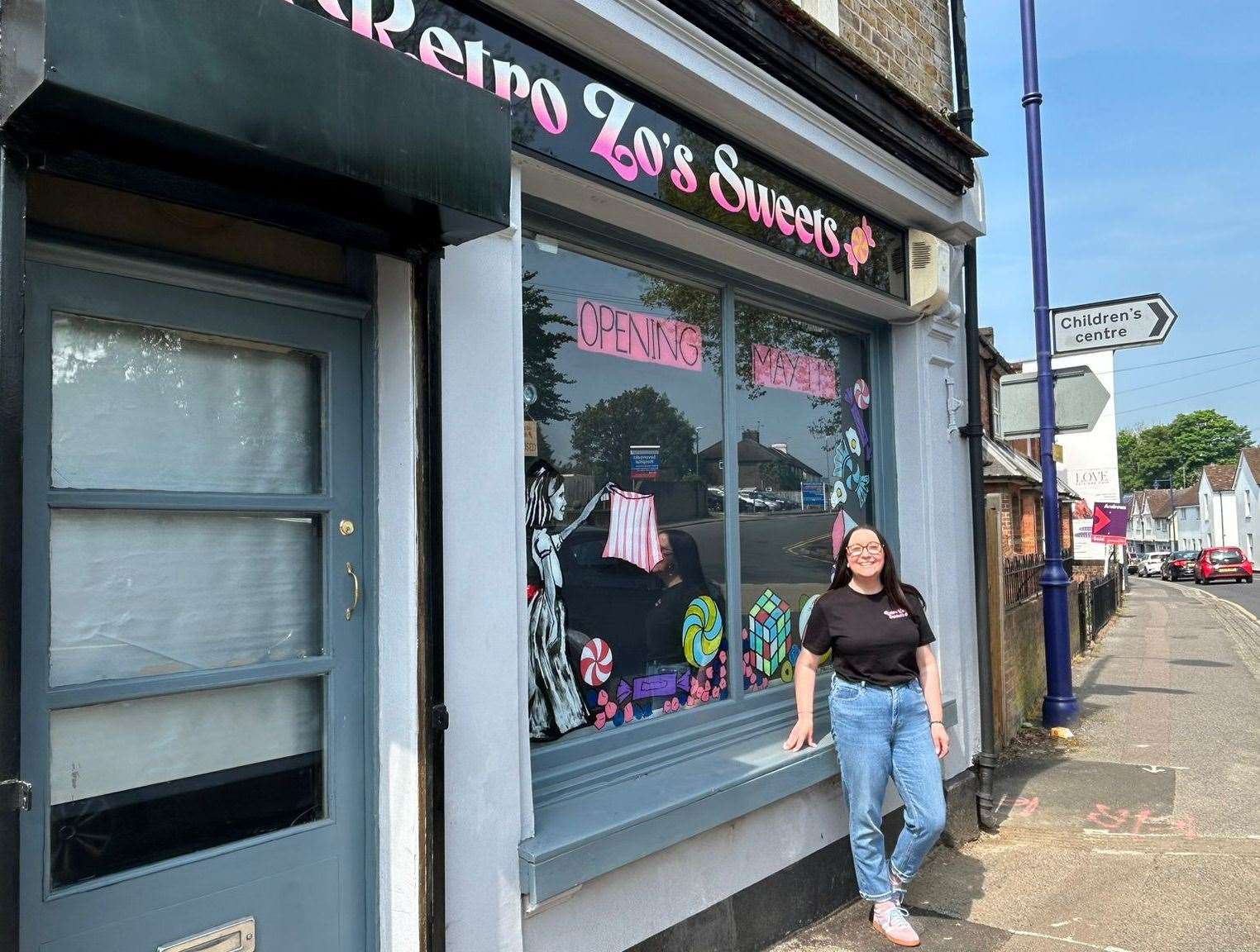 Mum Zoe Barnes, who has lived in Sevenoaks all her life, fulfilled her dream of opening a sweet shop