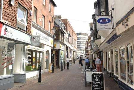 Maidstone town centre