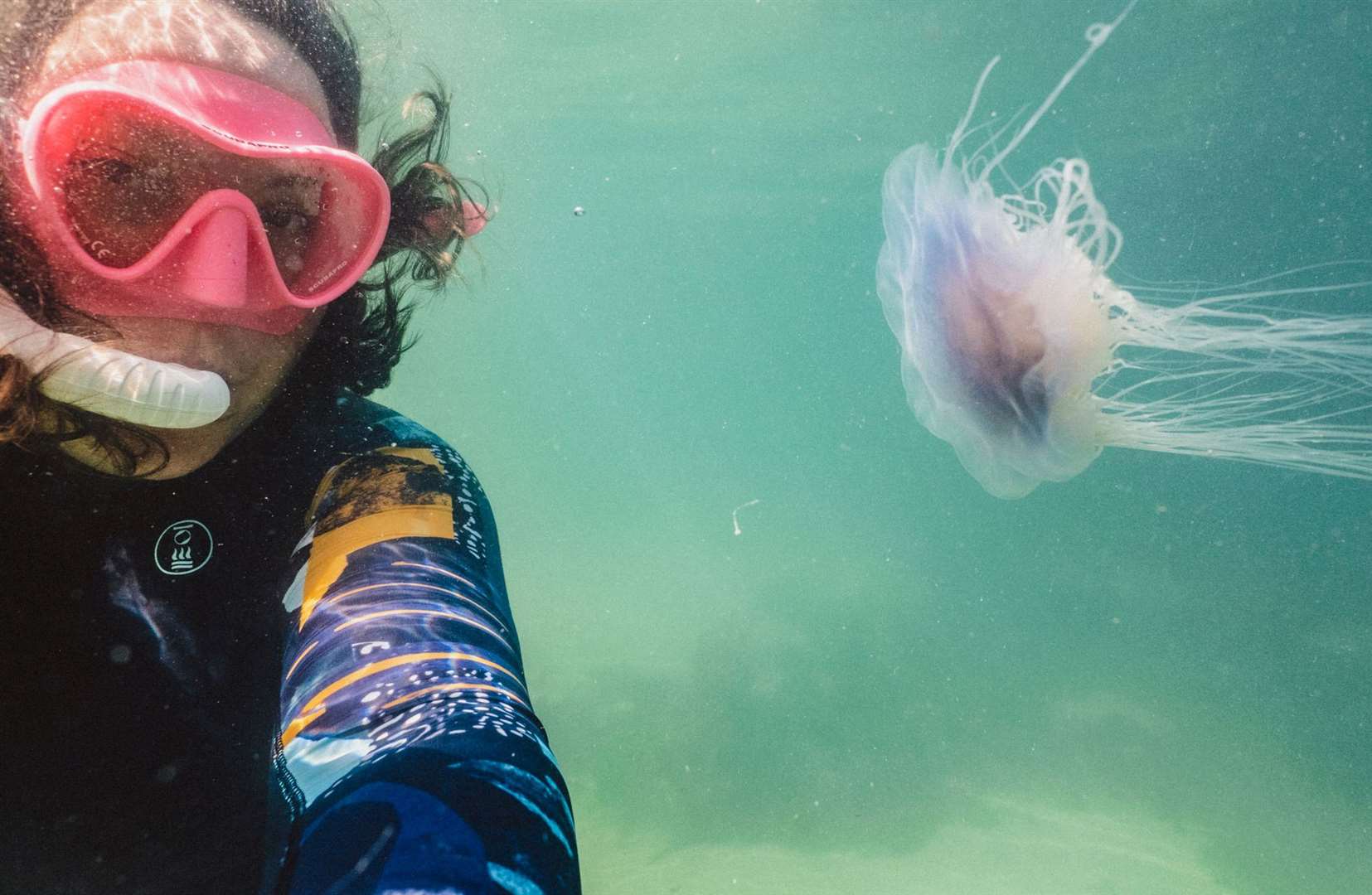 I’m not going to lie, this picture was taken in the tidal pool I ‘frequent’…not what I wanted to see. Picture: Rebecca Douglas Photography