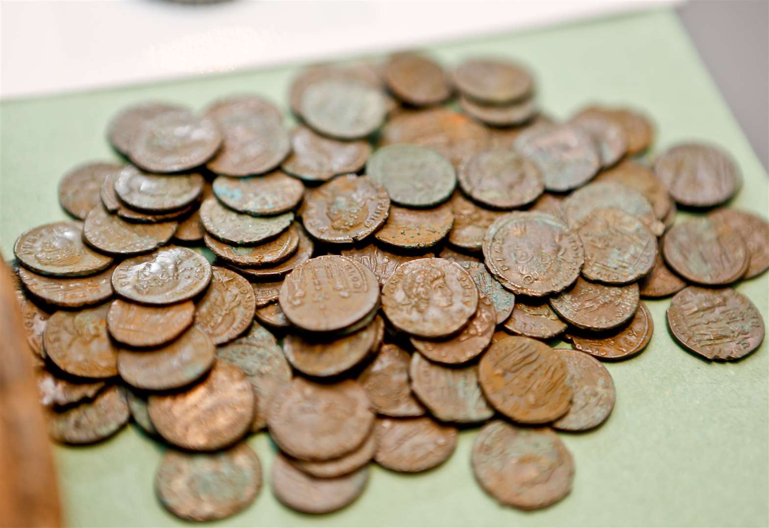 When A Digger Driver Struck Roman Treasure At Snodland Near Ancient 