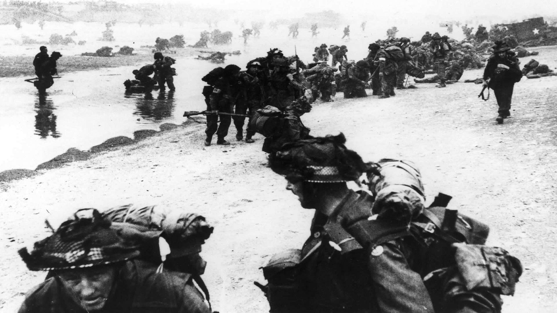 The D-Day landings