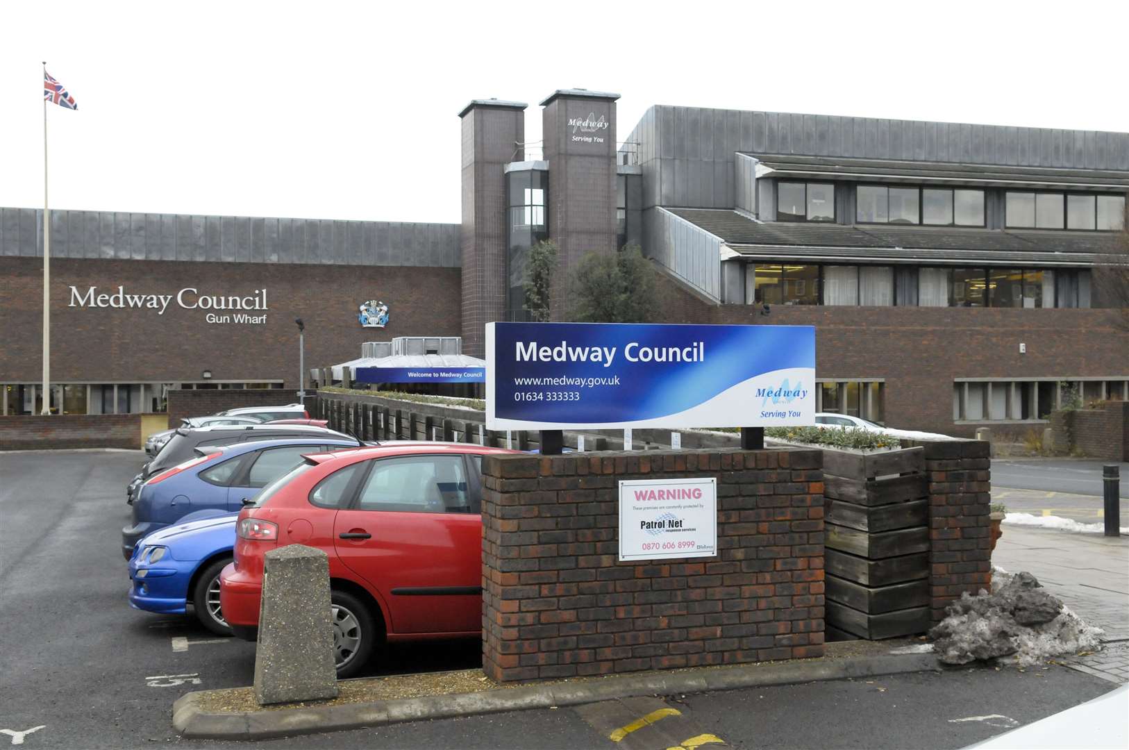 Medway Council's Gun Wharf headquarters in Chatham