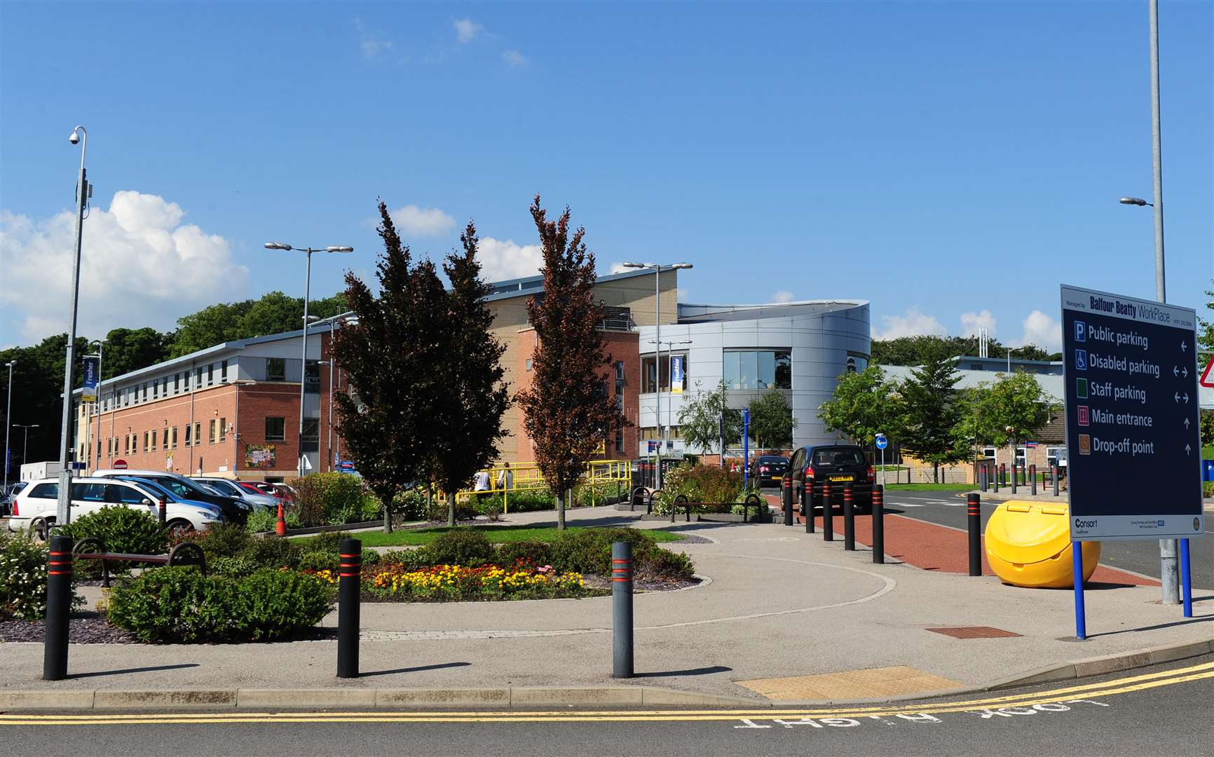 University Hospital of North Durham (Anna Gowthorpe/PA)