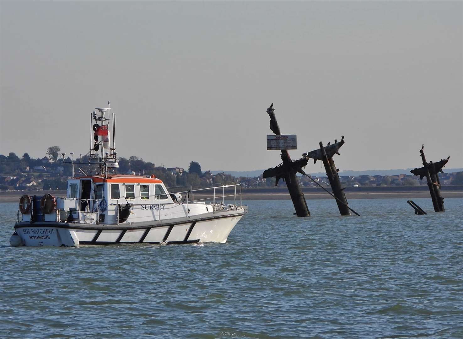 Work starts on making Sheppey bomb ship Richard Montgomery 'safe'