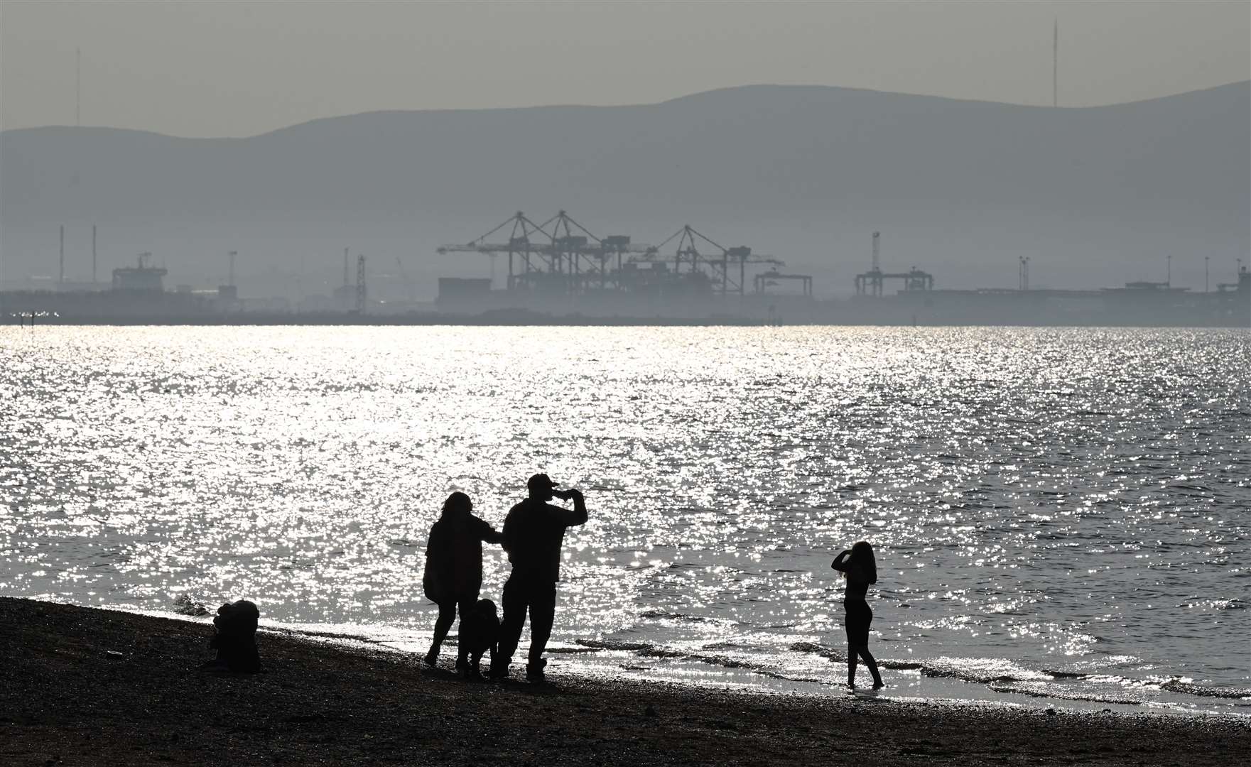 Parts of the country had been warm and sunny (Michael Cooper/PA)