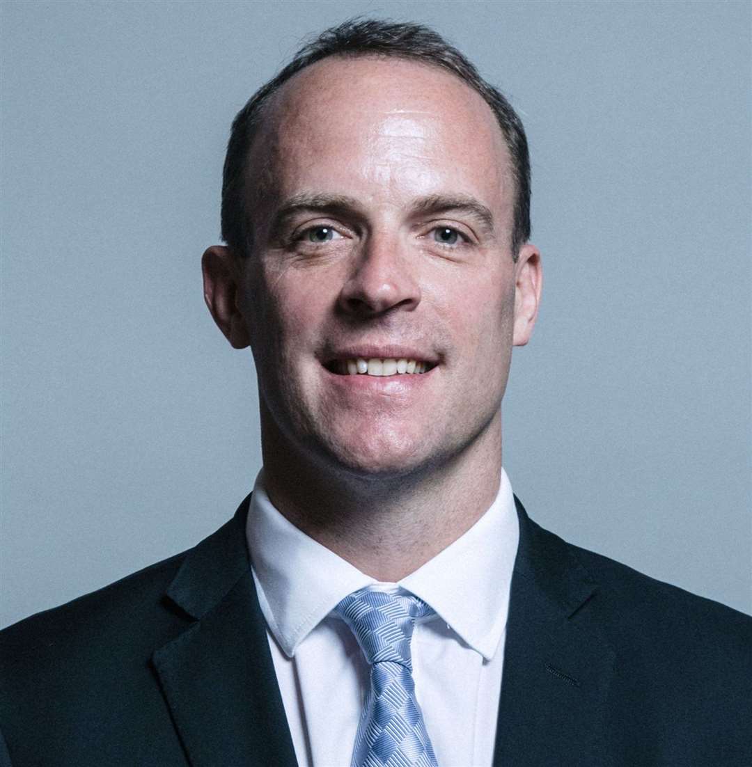 Foreign Secretary Dominic Raab has pledged £75m to help charter rescue flights Photo: Chris McAndrew/UK Parliament/PA Wire..