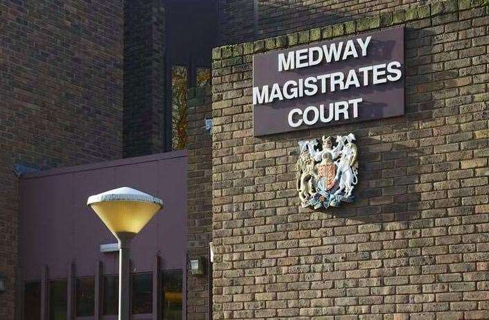 The case was heard at Medway Magistrates' Court. Stock picture