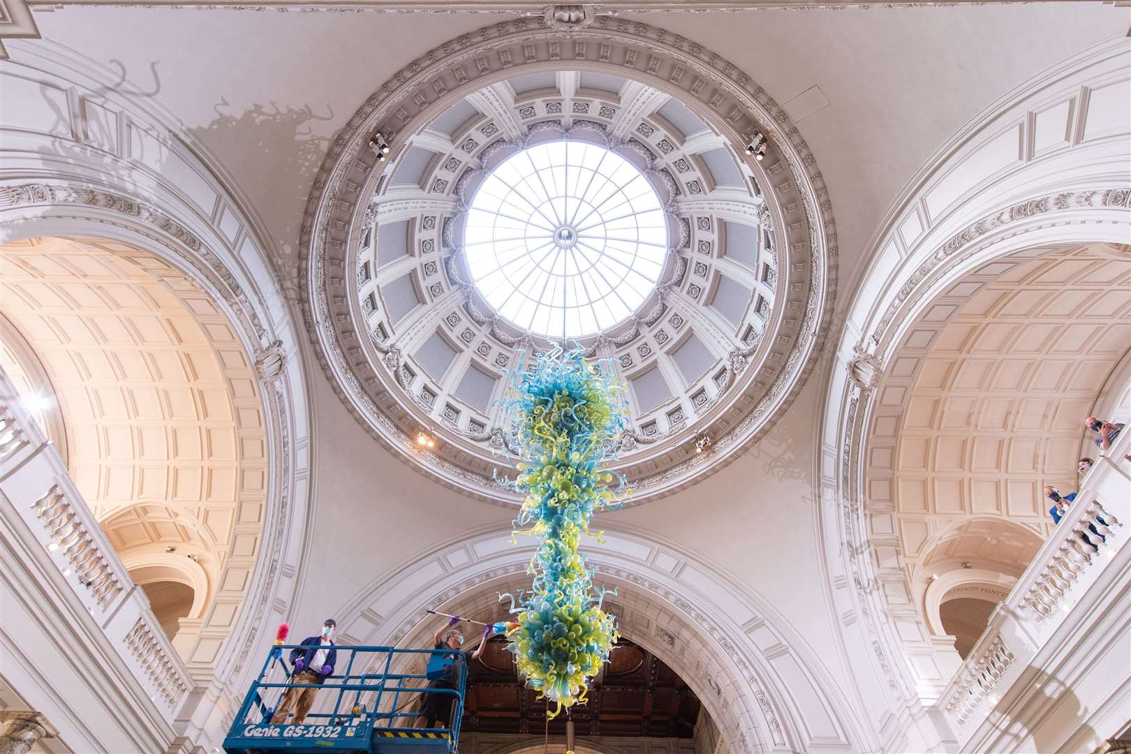 Inside the Victoria and Albert Museum in London, which reported that it had more than 180 missing artefacts (Dominic Lipinski/PA)