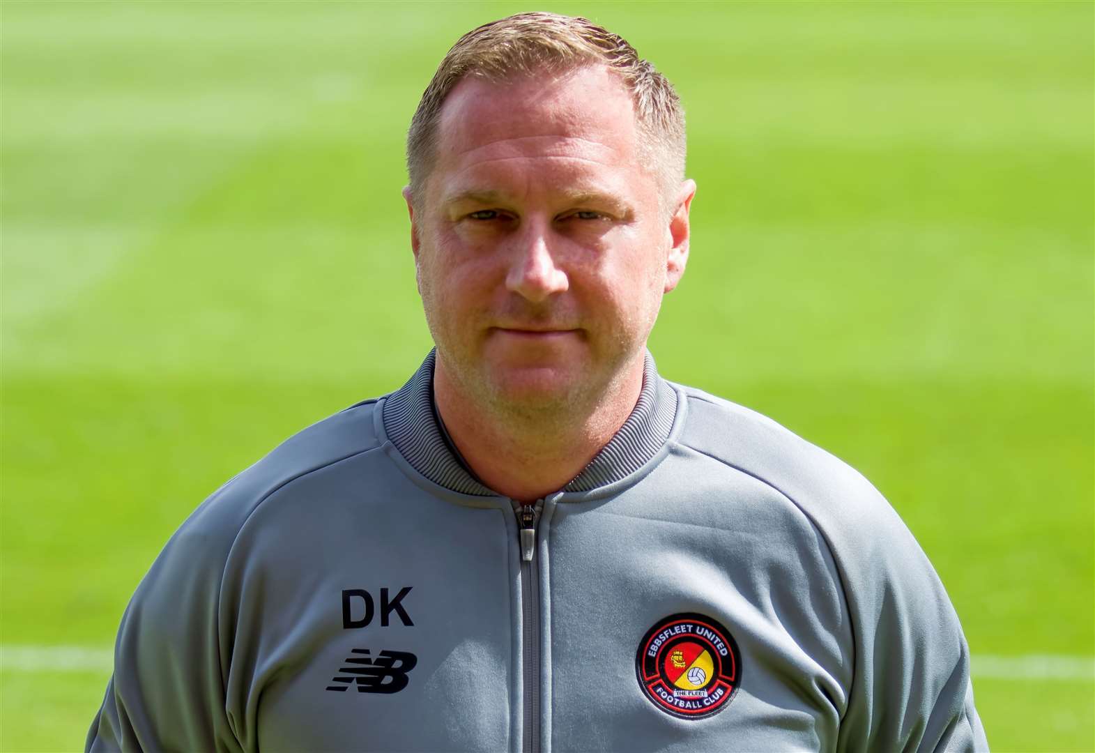 Ebbsfleet manager Dennis Kutrieb. Picture: Ed Miller/EUFC