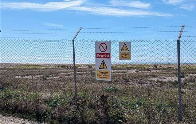 One of the packages is believed to have been found at Lydd Ranges, Romney Marsh