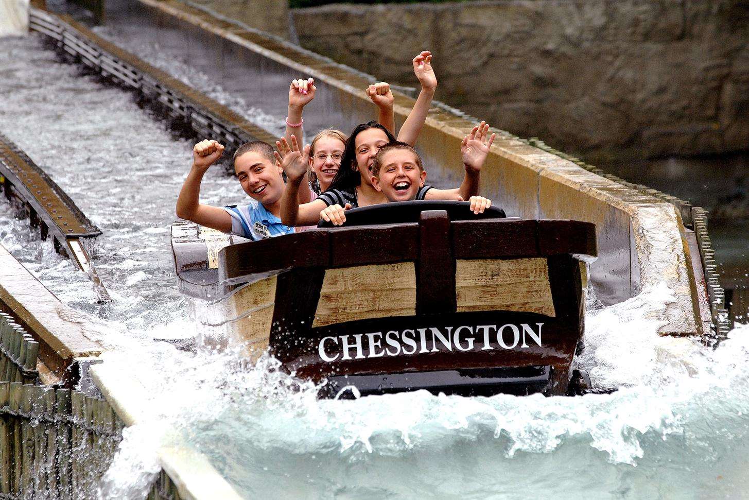 A ride at Chessington World of Adventures