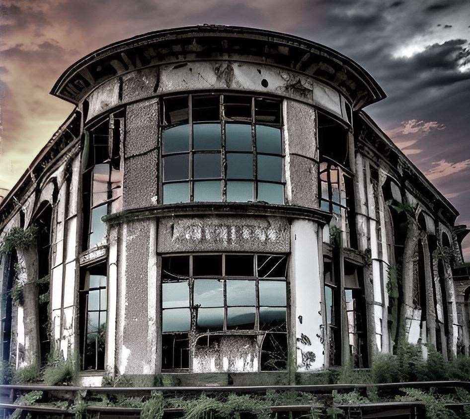 The ex-Debenhams entrance to County Square shopping centre. Picture: Steven Rees