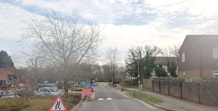 The incidents happened in Hoxton Close, Ashford. Picture: Google