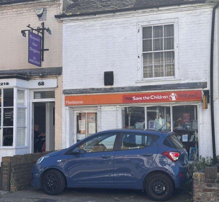 The Save the Children charity shop in Union Street, Maidstone as of 2024