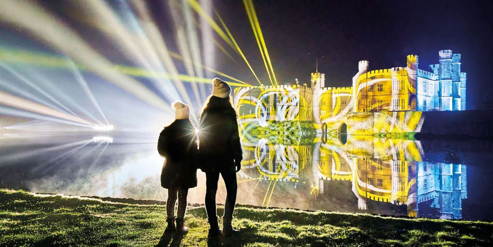 Christmas light trails to open at Walmer Castle, Tonbridge Castle, Leeds  Castle and Bedgebury National Pinetum