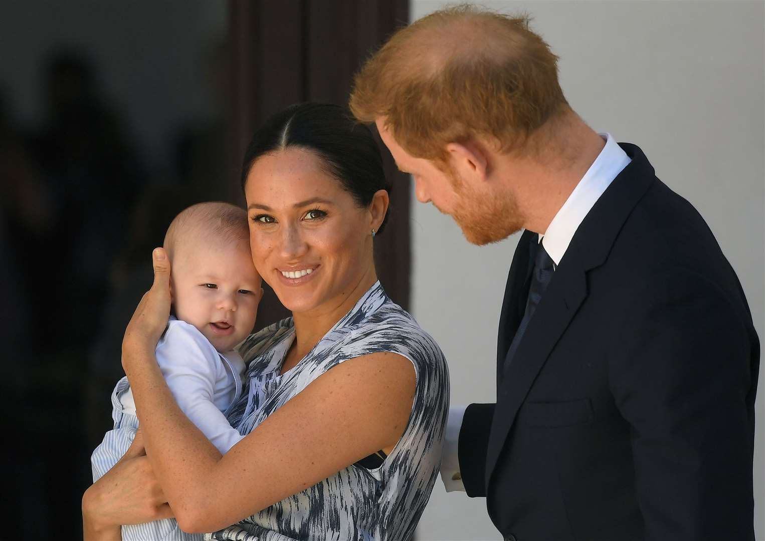 The Duke and Duchess of Sussex with their first son Archie in 2019 (Toby Melville/PA)