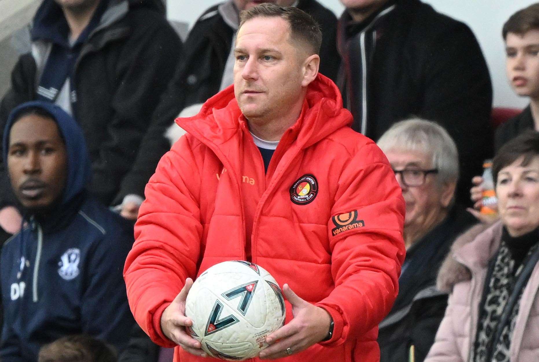 Ebbsfleet manager Dennis Kutrieb. Picture: Keith Gillard