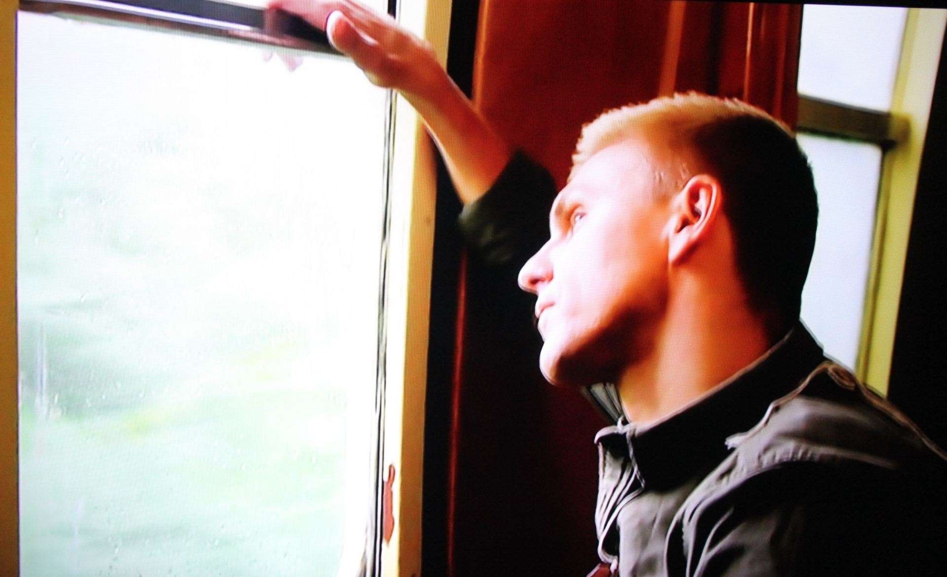 TV presenter Steve Brown on the trail of his Nan Rose Hopper. from Sheppey mark the 80th anniversary of city schoolchildren being evacuated to the country in readiness for the Second World War. Picture: BBC Countryfile (16021945)