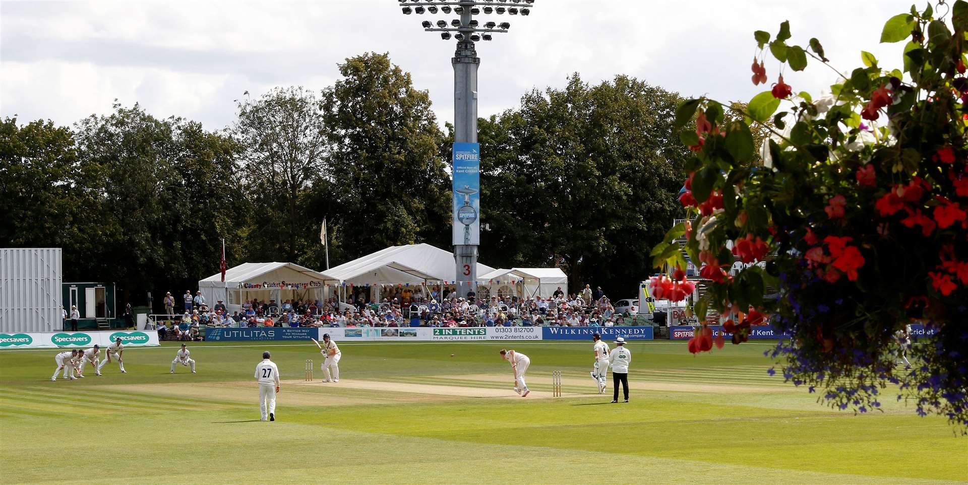 We’re giving away tickets to the 172nd Canterbury Cricket Week at Spitfire Ground St Lawrence. Picture: Kent County Cricket Club