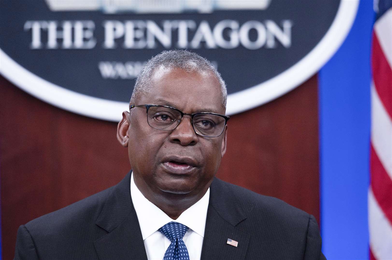 US defence secretary Lloyd Austin (Cliff Owen/AP)