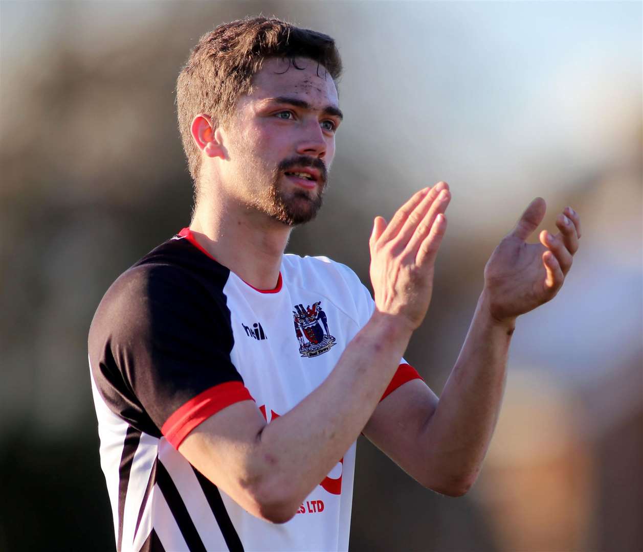 Midfielder Billy Munday - has left Deal for Ramsgate, having bagged a hat-trick in Saturday’s 4-3 home win. Picture: Paul Willmott