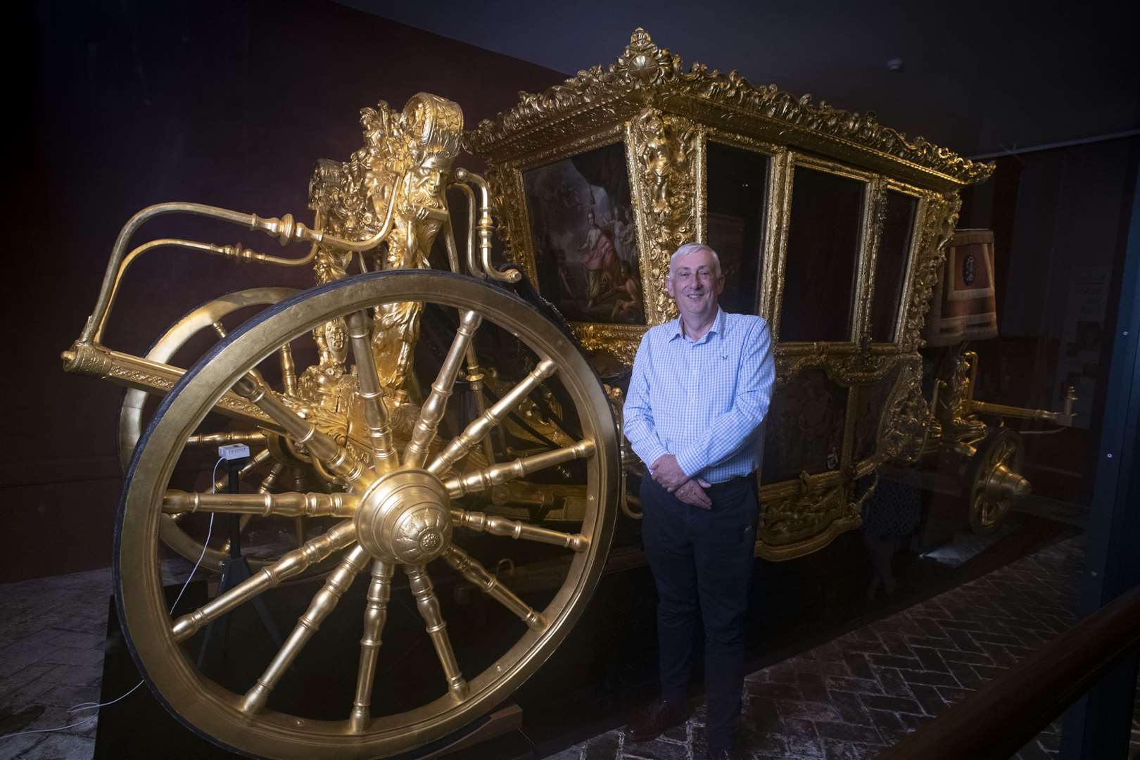 Sir Lindsay Hoyle visited the coach while on holiday (Steve Haywood/UK Parliament/PA)