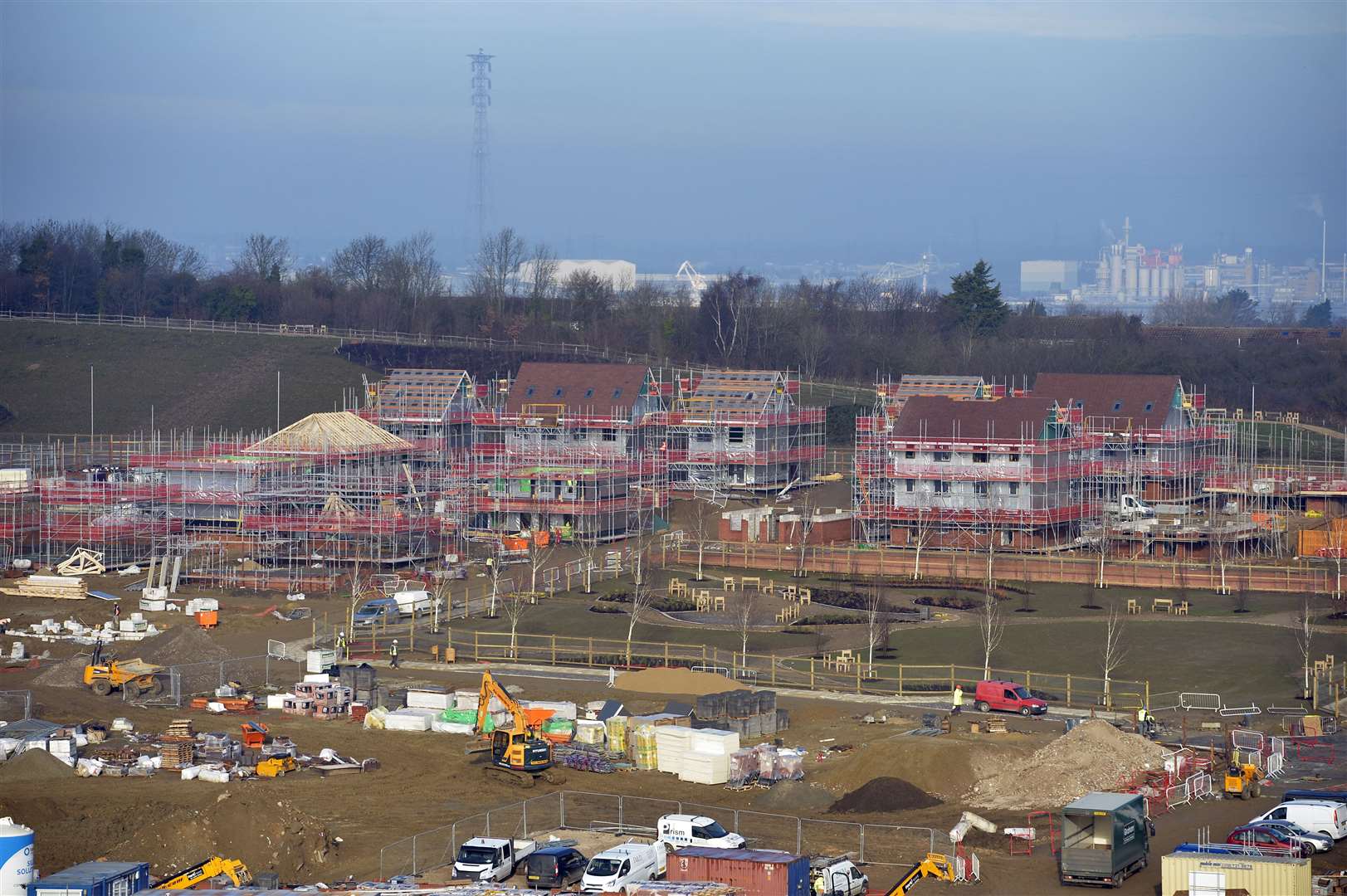 A garden community-style development for Sittingbourne could see 11,500 homes created. Stock image