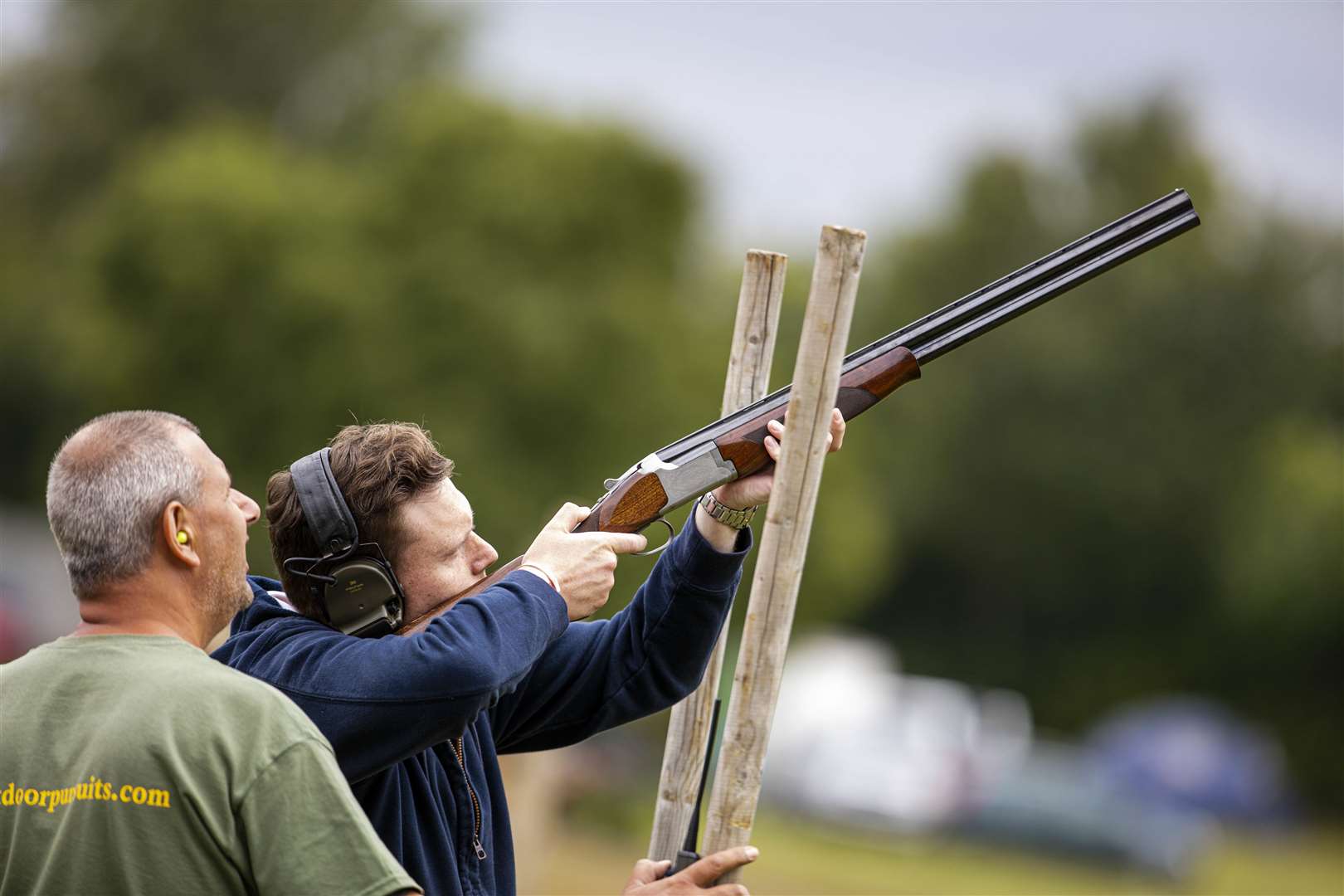 You can have a go at clay pigeon shooting, as well as a number of other outdoor activities, at the show. Picture: Thomas Alexander