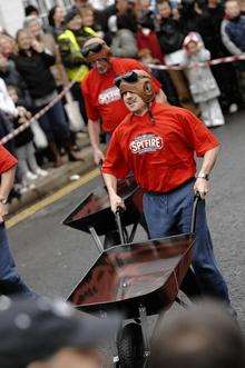 The Red Barrows at Wrotham's Christmas Fayre