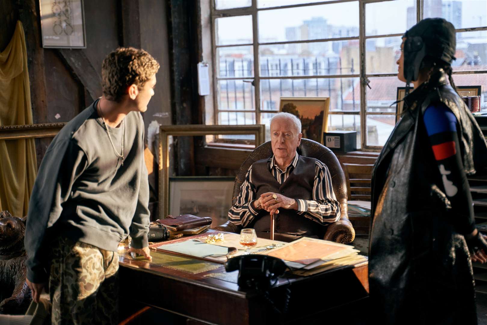 Twist, a Sky original, is a Dickens’ classic featuring Sir Michael Caine, Lena Headey Rita Ora, David Walliams, Raff Law and more. Picture: Sky Cinema