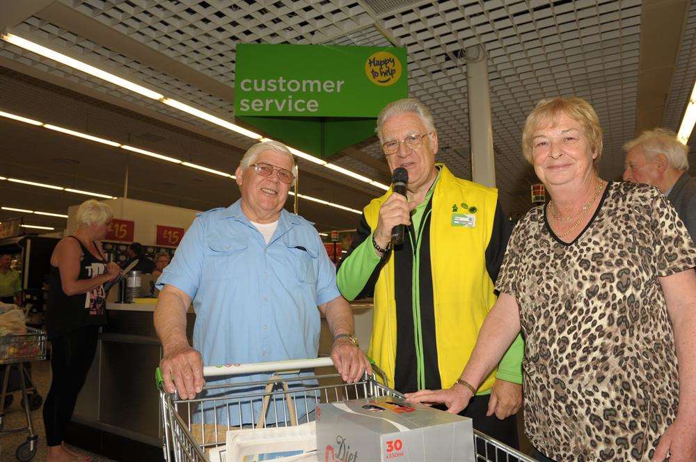 Brian with customers
