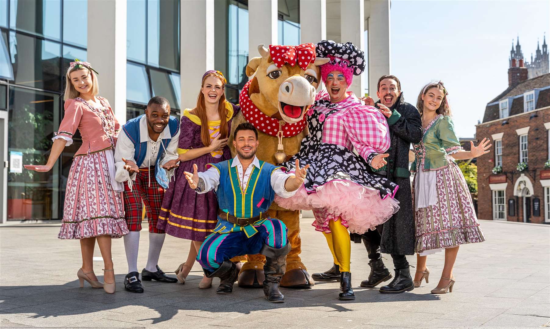 It's curtain up this week for the cast of Jack and the Beanstalk Picture: The Marlowe Theatre