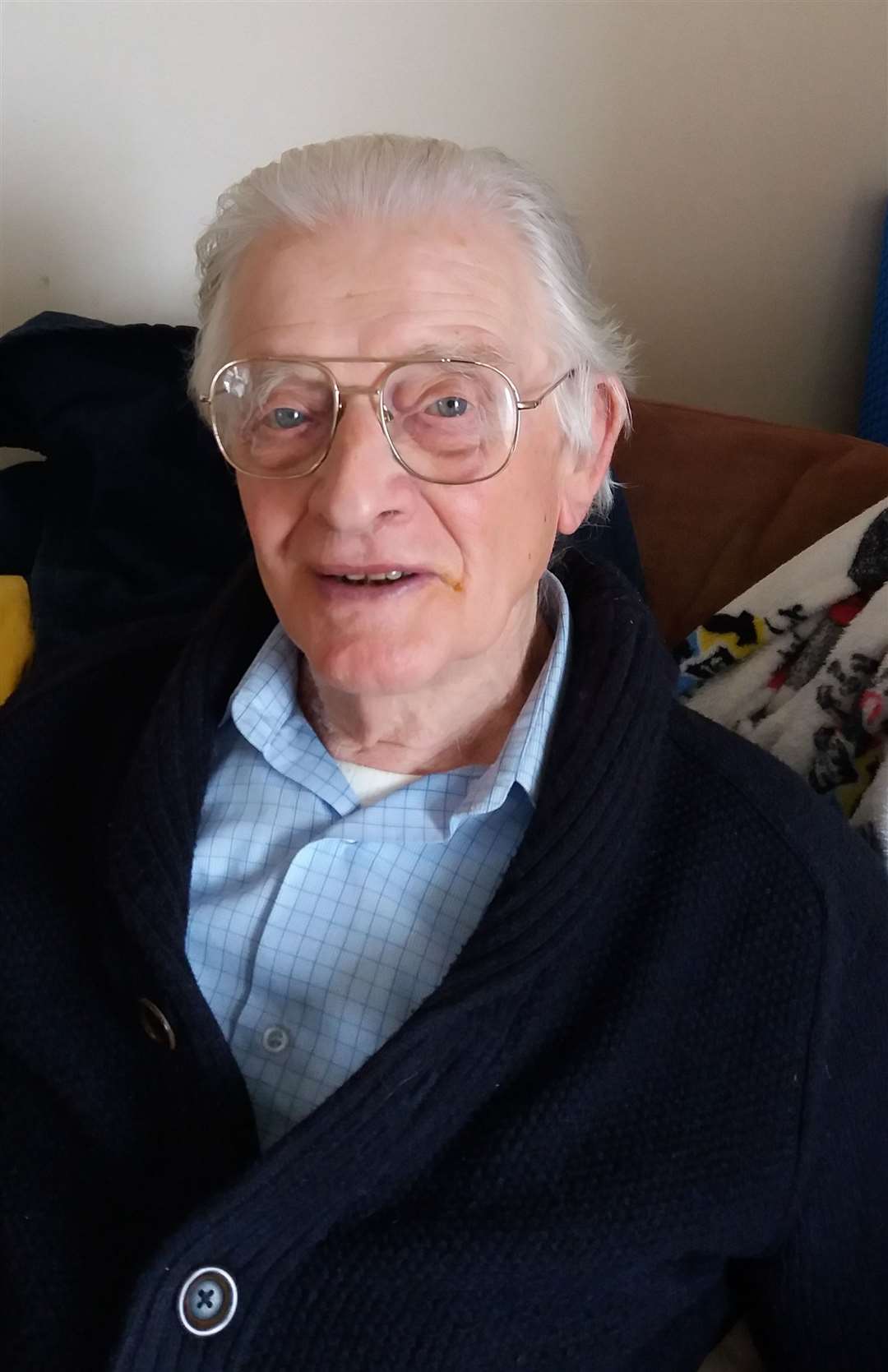 Patrick Clements, 93, from Snodland, was told by Milk & More he had to get an online account, or lose his delivery Picture: Jane Wan