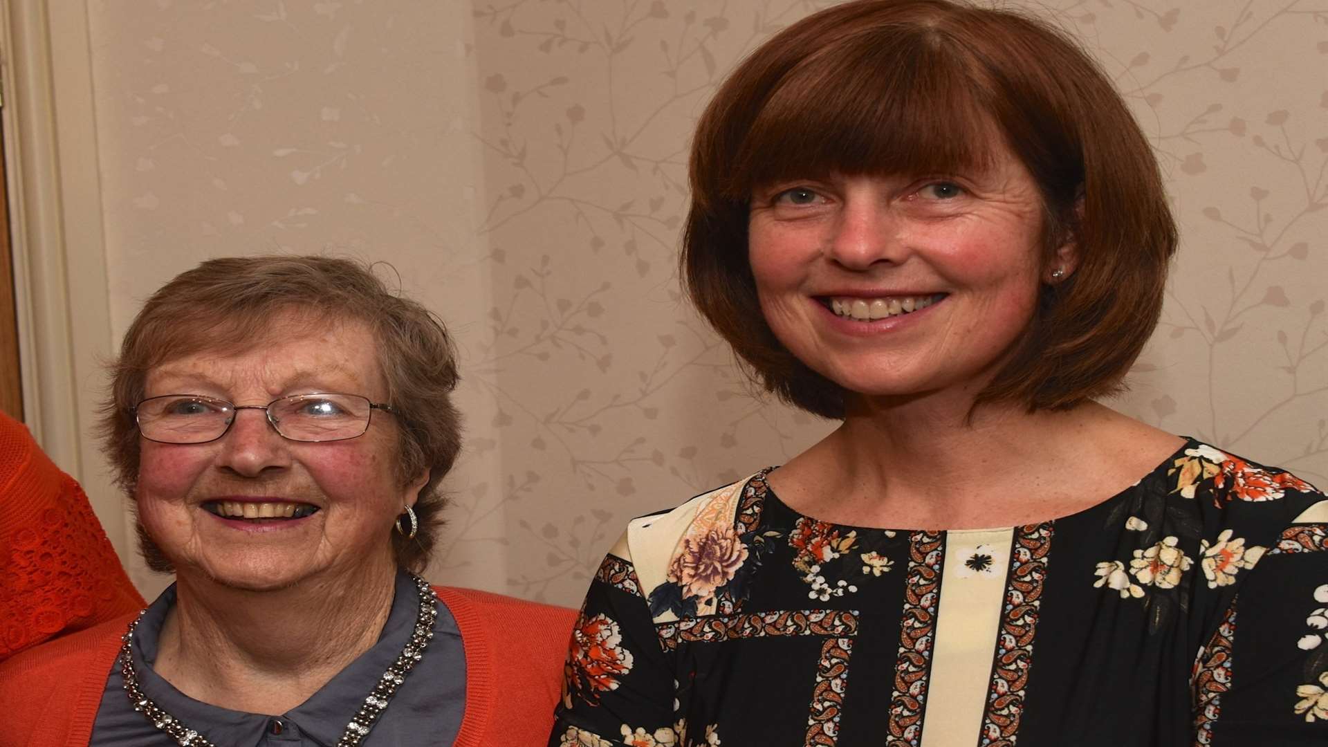 Linda Giddy with her 83-year-old mother Rene