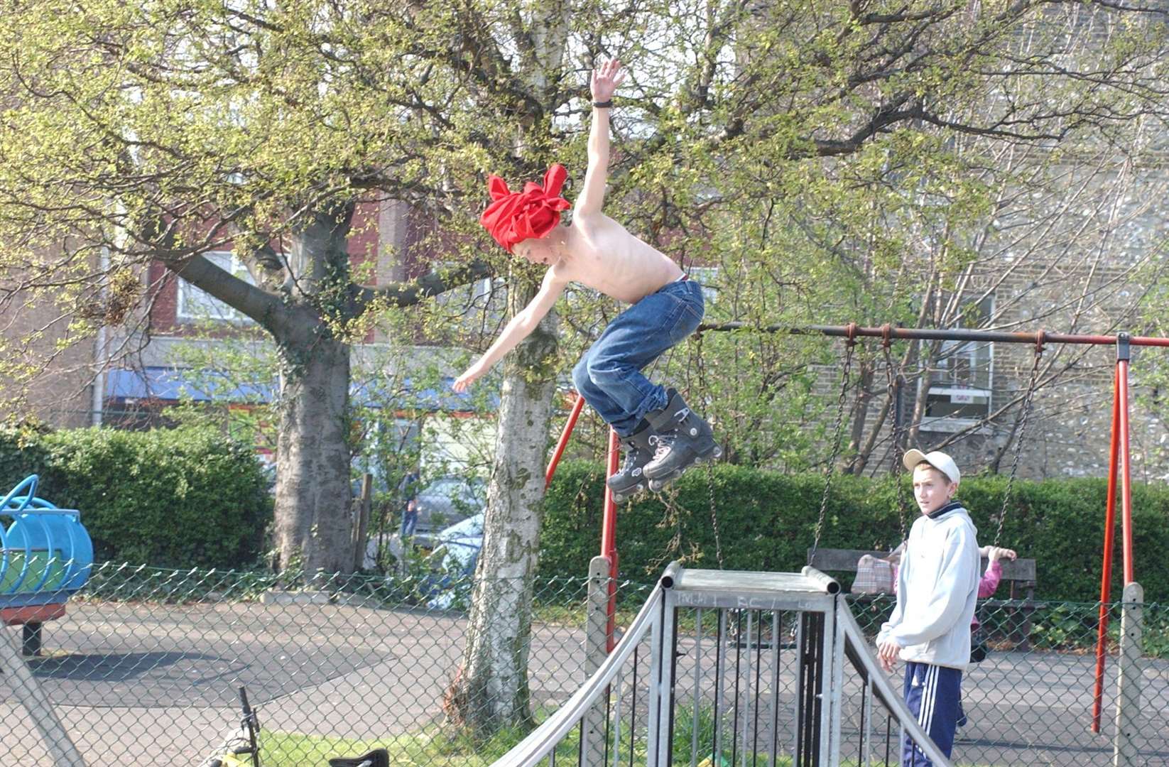 The attack took place in the Pencester Gardens skatepark. Stock picture: Mike Waterman