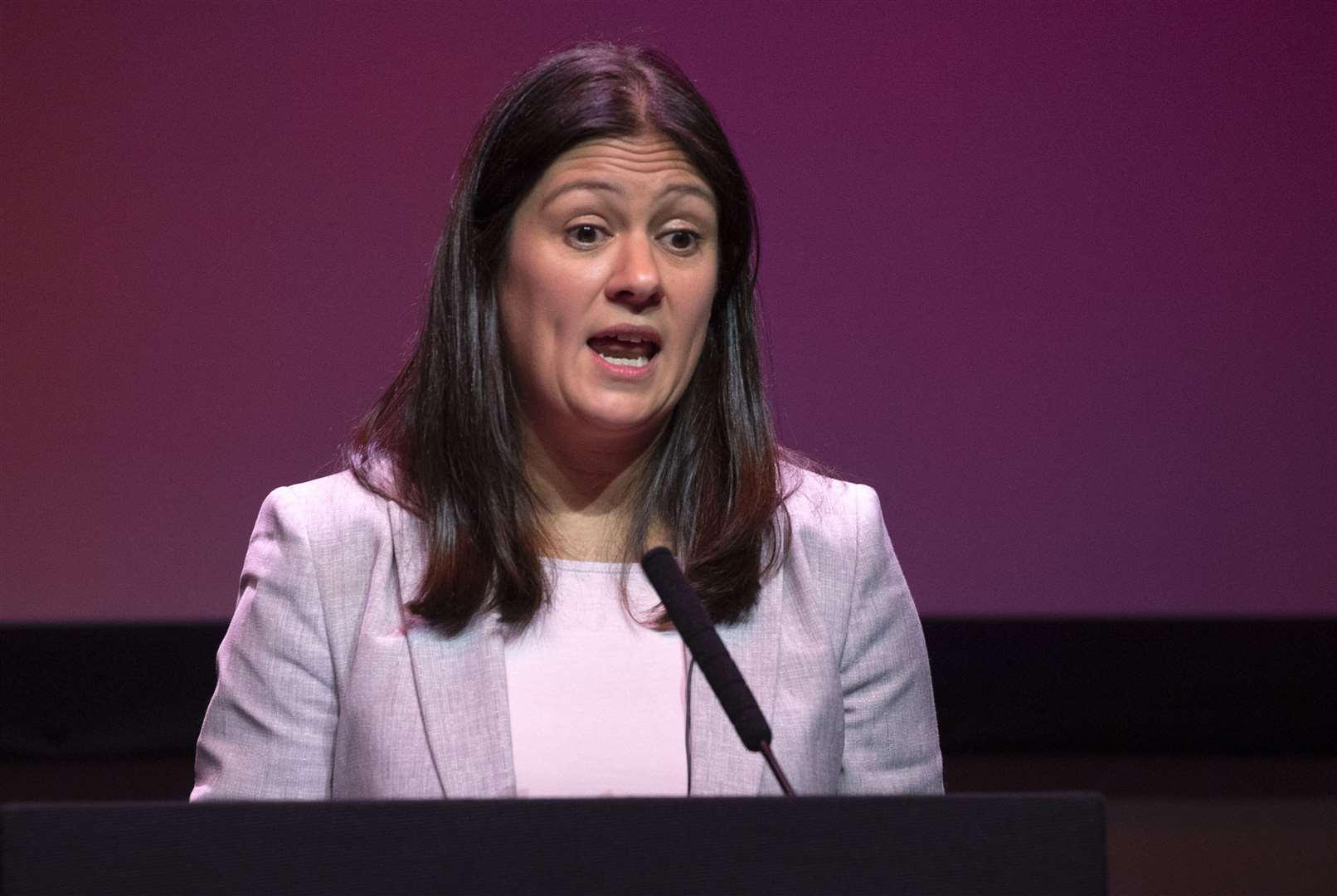 Lisa Nandy has backed people’s right to protest (Jane Barlow/PA)