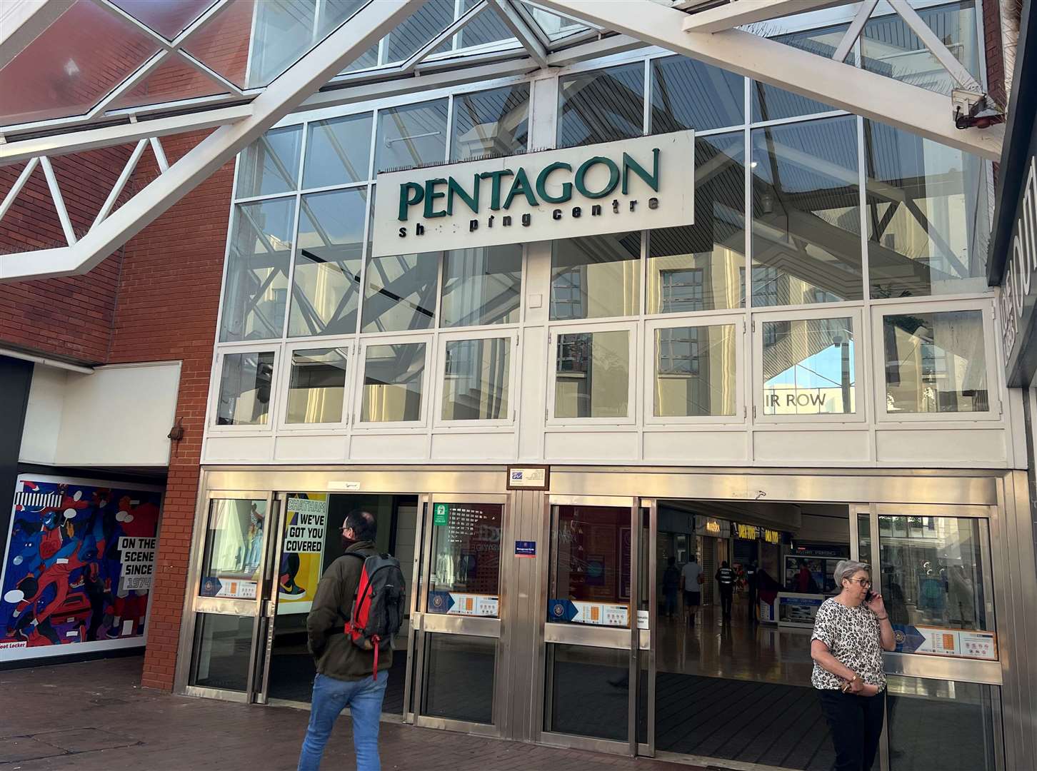 The new co-working space will be based on the first floor of the Pentagon Shopping Centre in Chatham. Photo: Stock